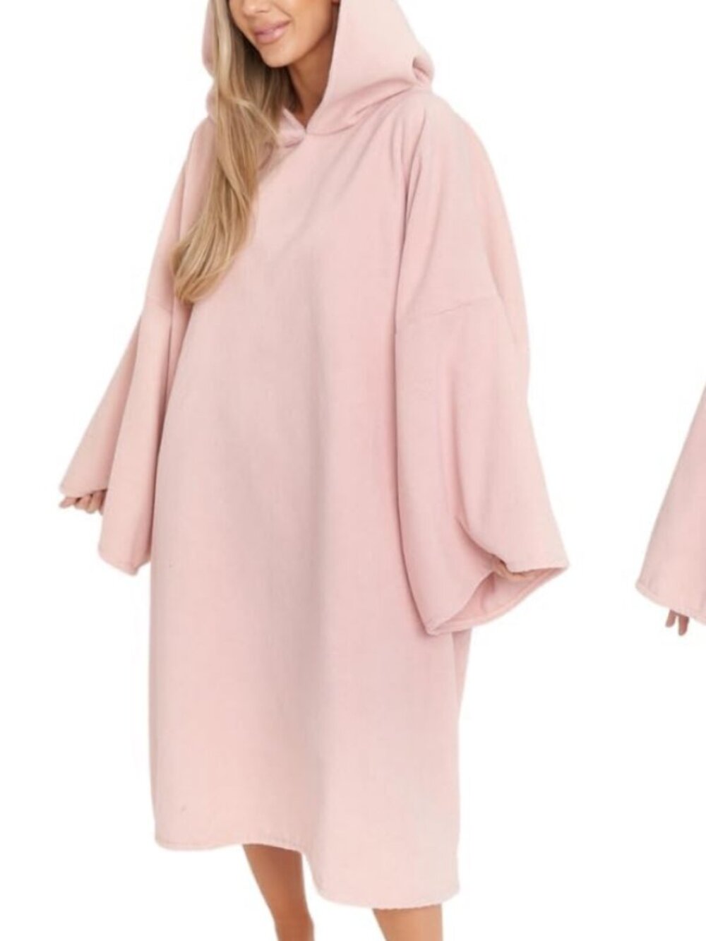 Brentfords OHS Adult Towel Poncho - Blush Pink